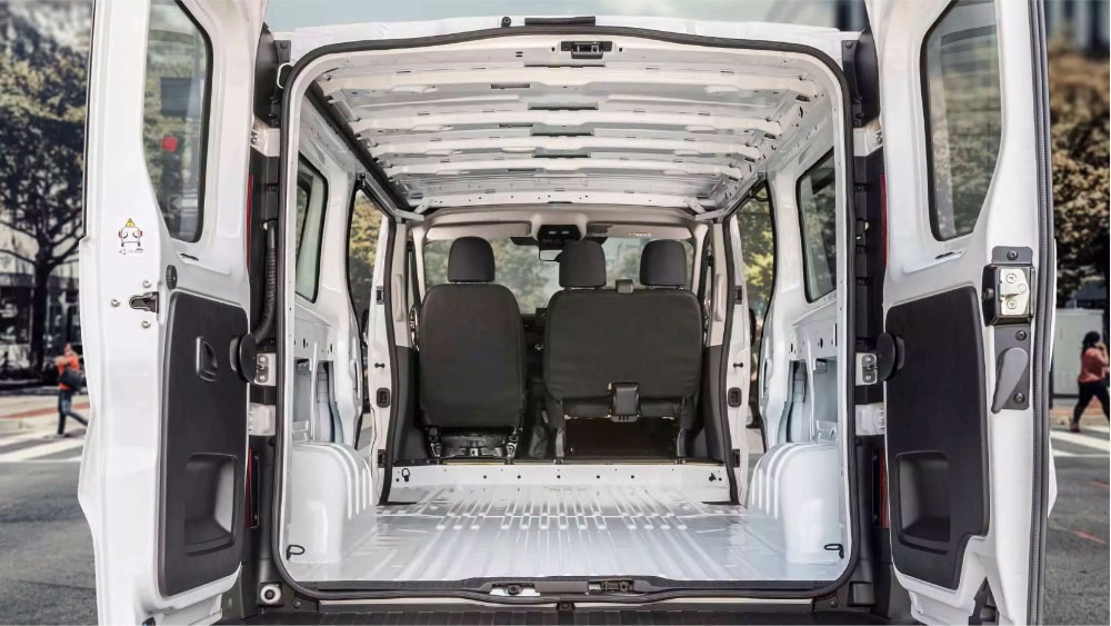 Amplia capacidad de carga Renault Trafic