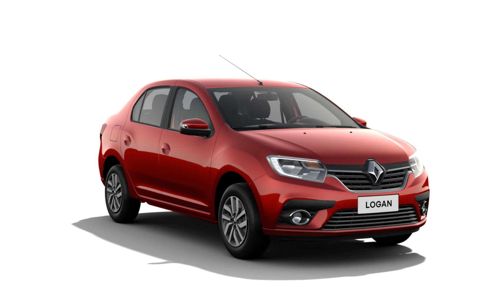 Renault Logan Zen Color Rojo Fuego